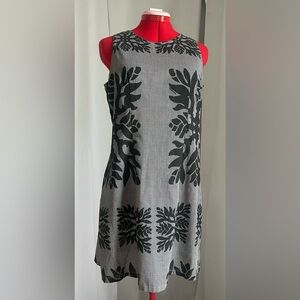 Vintage Manuheali’i gingham black and white